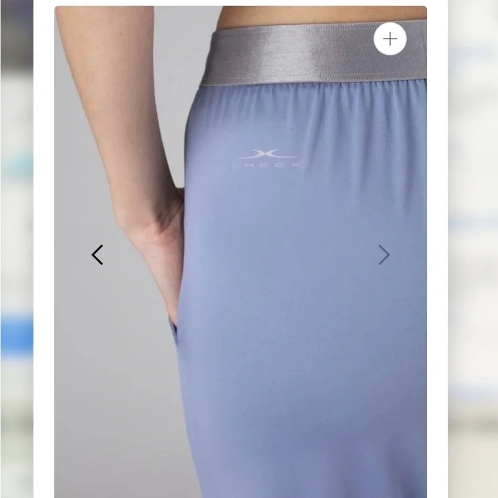 SHEEX Women’s Modern Jogger Light Blue Performance Sleepwear Small - Picture 4 of 8